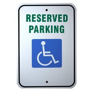 Handicap Parking Sign
